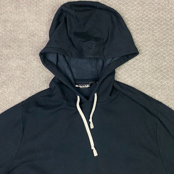 Travis Mathew Hoodie Men's XXL Black Pullover Cloud Soft Performance Pullover - Picture 2 of 11